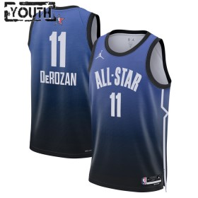 Dres All-Star 2023 Team 1 Demar Derozan 11 Nike Plava Swingman - Dječji